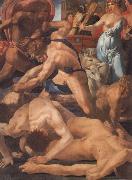 Rosso Fiorentino Moses Defending the Daughters of Jethro Sweden oil painting artist